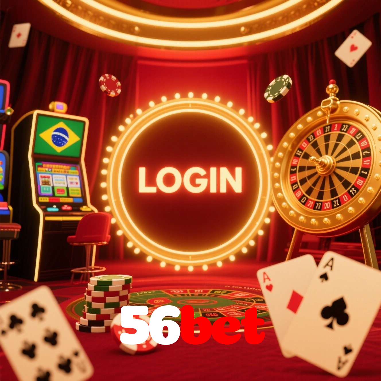 Problemas de Login no 56bet